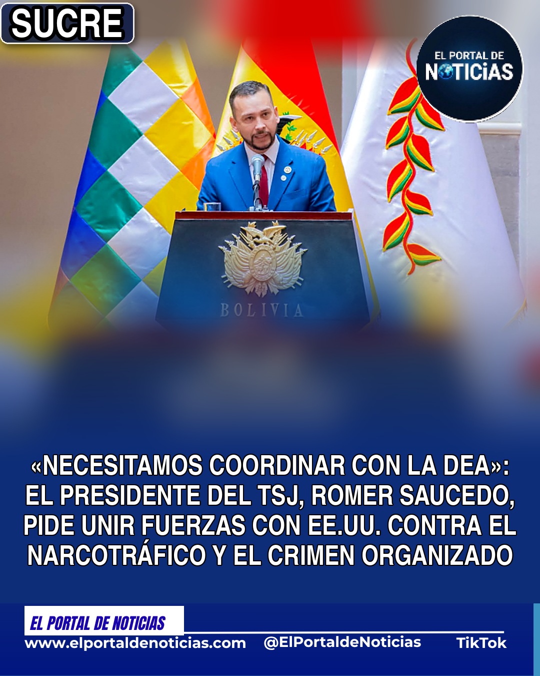 Saucedo: Necesitamos coordinar con la DEA