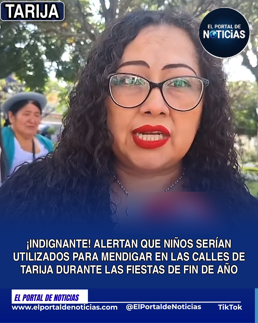 Alertan que niños serían utilizados para mendigar en las calles de Tarija durante las fiestas de fin de año